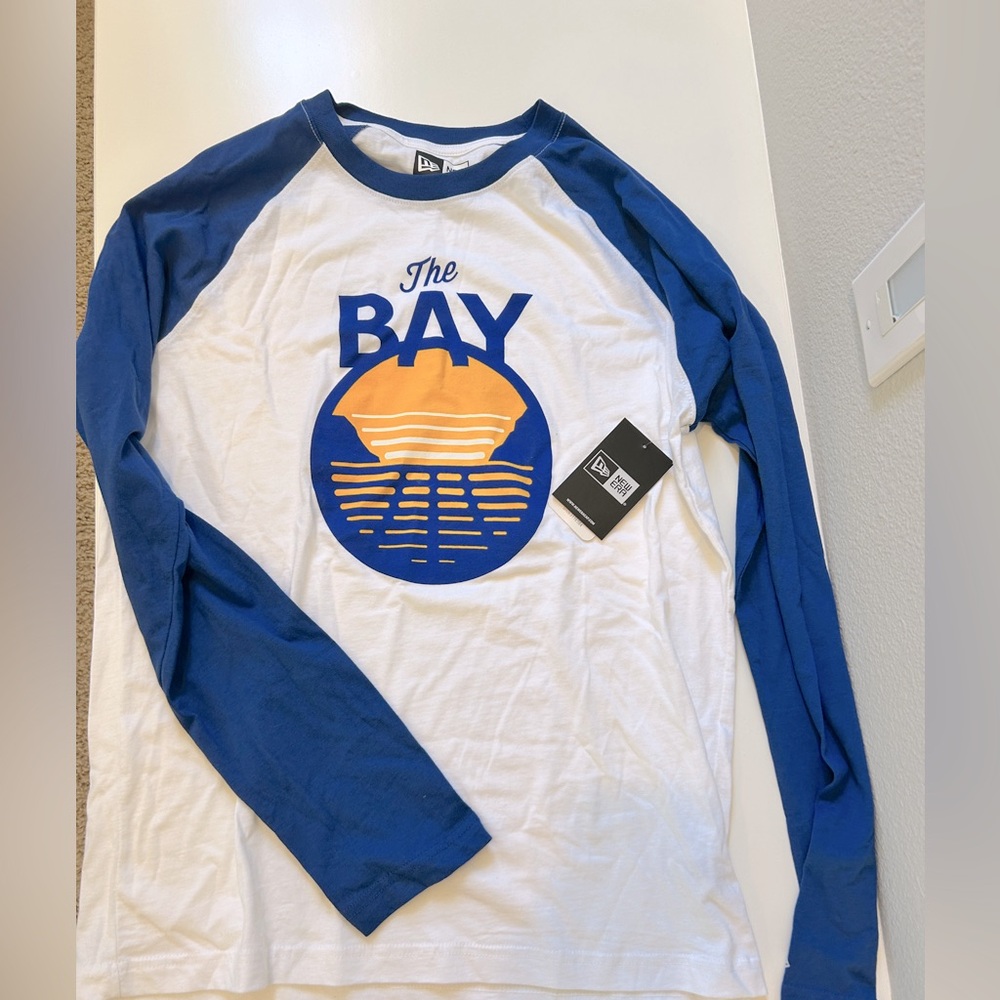 NWT Golden State Warriors Bay long sleeve Tee- Size Large
